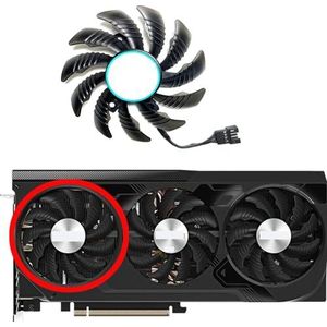 Voor GIGABYTE voor GeForce RTX4070 4070ti voor WINDFORCE OC grafische kaart vervangende ventilator PLD08010S12HH(Left fan)