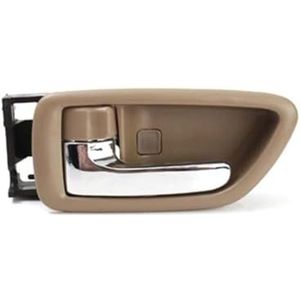 Auto interieurdeurgrepen Voor Toyota Voor Avalon 2000-2004 Voor Sequoia 2001-2007 Binnendeurgreep Links En Rechts Beige Chroom(Links)