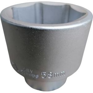 HASKYY 16-delige Krachtslagmoersleutelset I Slagmoerdoppen I zeskant doppen 10-32 mm I Steeksleutel Slagmoerset met 1/2 inch opname
