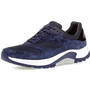 Gabor Pius lage sneakers voor heren, uitneembaar voetbed, marineblauw, 42 EU