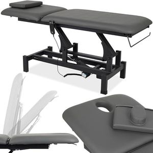 Habys Fortis 2 | Elektrische behandeltafel, therapietafel, massagetafel, massagebank, cosmeticatafel | Verstelbare hoogte, 2-segmenten | 182 x 68 cm