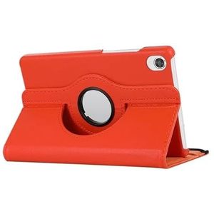 360 Roterende Tablet Cover Geschikt for Lenovo Tab M8 4e Gen 2023 8 inch TB-300FU TB-300XU Stand Tablet Gevallen(Orange)