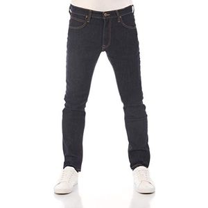 Lee Heren Jeans Luke Slim Fit Broek Tapered Mannen Jeans Katoen Denim Stretch Blauw Zwart Grijs W30 W31 W32 W33 W34 W36 W38, Spoelblauw (Lss2sjpj3), 32W / 30L