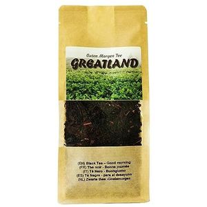 GREATLAND Goeiemorgen - Zwarte thee - 150 gram