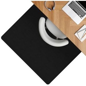Bureaustoelmat voor hardhouten vloer, 150 x 180 cm, laagpolig, antislip