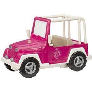 Our Generation 44719 - Jeep voor poppen in roze/wit