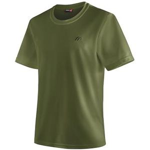 Maier Sports Heren Shirt Walter, Military Green, XL, 3000008