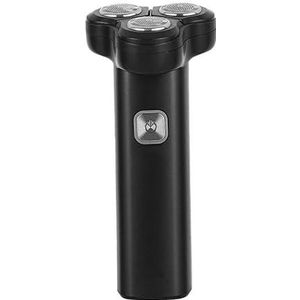 Mannenscheermesjes Roterend scheerapparaat for mannen Roterend scheerapparaat met afneembare messen Net Sharp Three Knives