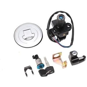 Voor Hornet 250 VTR VTR250 CB600F 599 1998-2002 Hornet250 CB250 Motorfiets Contactslot Tankdopdeksel Sleutel Slot Set Motorfiets Contactslot