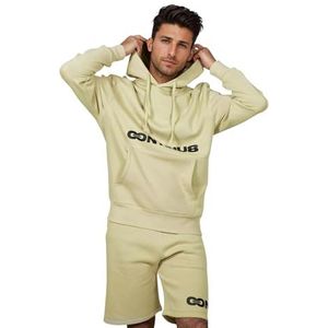 Hype Continu8 Boxy Hoodie voor volwassenen, uniseks, Zand, L