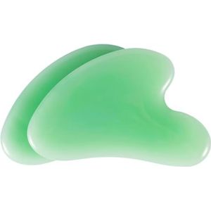 Zhangzitao 2 stks gezicht gua sha Board Set, gua sha Jade Manual Massage Stick voor gezicht en lichaam, voor beeldhouwen kaak lijn en elimineren wallen verlichten spanning roodheid dagelijkse