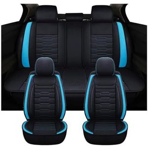 Beschermhoes Autostoel Voor Ford Voor Focus Voor Mk1 Aangepaste Stoelhoes Antislip Interieuraccessoires(Standard-Black Blue)