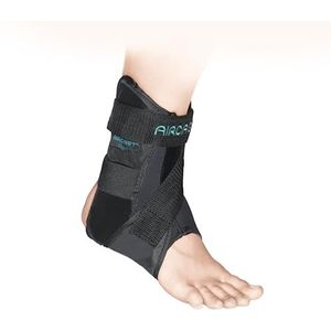 Aircast AirGo enkelrail in verschillende maten voor links of rechts - 1 stuk - maximaal comfort en optimale stabiliteit voor snel herstel en actieve beweging (M, rechts)