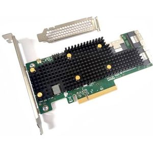 Broadcom - Hba 9600-24i - Pcie Sata/Sas-opslagcontroller - Groen/Zilver