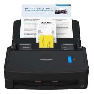 ScanSnap iX1400 Black A4 Scanner. 40ppm, Duplex scannen. Automatische documentinvoer Aanbevolen 400 pagina's per dag. USB 3.2