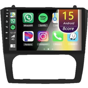 Android Radio voor Nissan Altima 2008-2012, 9 inch Touchscreen Autoradio met Wireless CarPlay Android Auto Bluetooth WIFI(8Core(8+256GB))