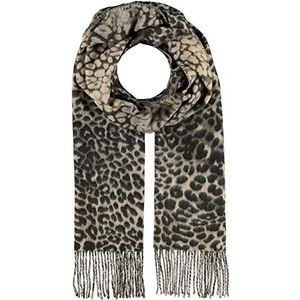 Giorgio Rimaldi Sjaal 30 x 180 cm - zachter dan kasjmier - Made in Germany - Leo sjaal voor dames - perfect voor herfst en winter, Taupe, one size