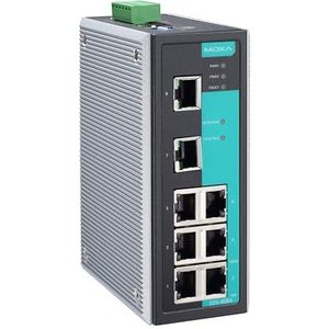 MOXA EDS-408A - 8 Haveningangsniveau Beheerde Ethernet-Schakelaar met 8 10/100 BaseTx-Havens, VLAN van de Havenbasis en QoS, 0~60°C