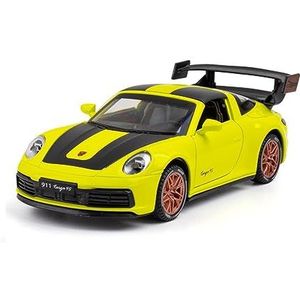1:32 Voor Porsche 911 4S Sportwagen Legering Model Auto Diecasts Speelgoed Voertuigen Auto Speelgoed Model Collectie (Color : C, Size : With box)