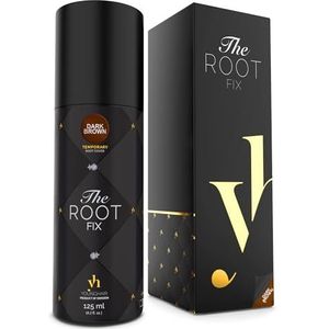 YoungHair Root Touch Up Spray Donkerbruin – Root Spray voor Snelle Haarverf Touch Up, Root Cover Up Spray, Haarverf Spray voor Roots, Verbergt Grijs Haar tot de Volgende Wasbeurt, 125ml