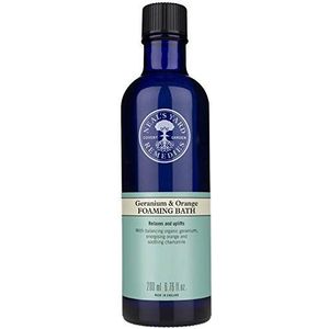 Neal's Yard Geranie en Orange schuimbad, 200 ml, bevordert het welzijn