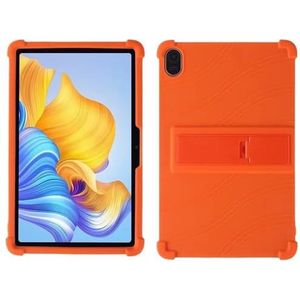 Tablet Case Geschikt for Huawei Honor Pad 8 12 ""HEY-W09 12inch Stand Tablet Cover Soft Silicon Case beschermende Shell(Orange)