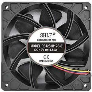 SHLF RB1238H12B-6 12038 12V 1.60A 120x120x38mm 4PIN chassis fan