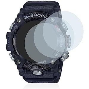 BROTECT Glas Screen Protector voor Casio G-Shock Mudmaster GG-B100-1AER (3 Stuks) Schermbeschermer [9H Hardheid, Beschermglas-Folie niet Gehard Glas]