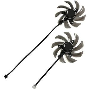 2 stuks/set TH9210S2H-PAA01, grafische kaartventilator, GPU-koeler voor Palit RTX2060 RTX2070 RTX2080/2070 voor DUAL voor GamingPro FDC10H12S9-C