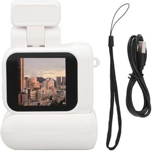 Mini Camera met Scherm HD 1080p Retro Ultra Compact Camera met Flitslicht en Batterij Dock Digitale Camera Student Kleine Camcorder