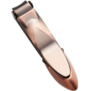 Roestvrijstalen nagelknipper met spatwaterdicht ontwerp en ergonomisch handvat, 5 kleuren beschikbaar, voor teennagels en vingernagels, thuisgebruik snijders