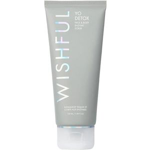 Wishful by Huda Beauty Yo Detox Face & Body Enzyme Scrub (100ml)