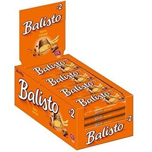 Balisto Chocoladereep | korrelmix, oranje | 20 repen in een doos (20 x 37 g)