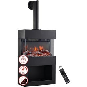 Elektrische Haard - Zwart - Staal