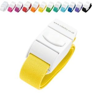 ROLSELEY Latexvrije medische tourniquet met snelsluiting en langzame ontgrendelingsgesp voor verpleegsters, verloskundigen, ambulancepersoneel, flebotomisten, artsen en medische studenten (GEEL)