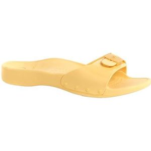 Scholl Sun Slide Damessandalen, Geel, 40 EU