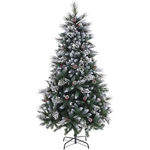 Kunstkerstboom met 723 takken van PE-kunststof en pvc, 180 cm LOLAhome