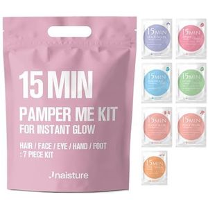 Naisture 15 min Pamper Me Kit voor instant charme (haar/gezicht/oog/hand/voet)