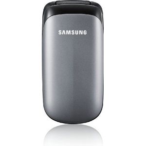 Samsung E1150 mobiele telefoon (extra lange batterijduur) titanium-zilver