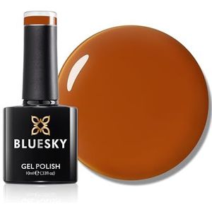 Bluesky Gelnagellak 10ml, Terra Radiance - AW2419, Oranje Gel Nagellak voor 21 dagen Manicure, Professioneel, Salon & Thuisgebruik, Vereist uitharding onder LED UV Nail Lamp