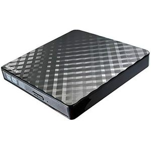 Nieuwe draagbare externe USB 3.0 DVD CD speler brander drive, voor HP ZBook 15 X2 17 15U 14U G5 G3 G4 Studio X360 Elite X2 1020 G2 G1 Laptop PC, Double Layer 8X DVD+-R/RW RAM DL 24X CD-R recorder