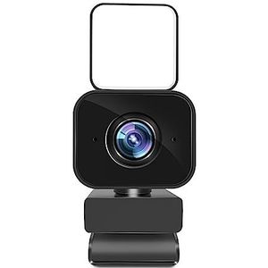 Streaming webcam, Webcam HD 1080P Met Ringlicht En Statief Webcam Cover 3 Kleuren Helderheid Instelbaar for Conferenties, Live Streaming, Opname