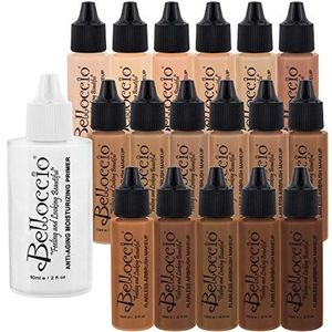 Belloccio Alle 17 Airbrush Make-up Shades Foundation Set