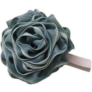 Badsponzen for volwassenen, badspons, mesh poef badspons, schuim Loofah spons (Color : Pink)