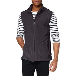 Stedman Apparel Heren Active Fleece/ST5010 Mouwloos Sweatshirt, Grijs Staal, X-Large