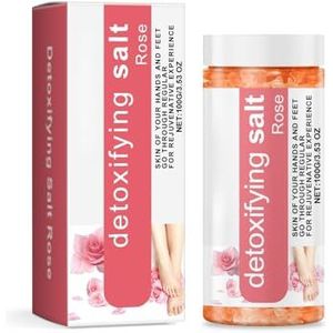 Rose Foot Soak Salt - Zachte Reinigende En Hydraterende Voetbadzout, Verzachtende Droge Huid En Ontspannende Formule