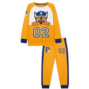 Paw Patrol Trainingspak, Jongens Joggers & Sweatshirt 18 maanden tot 6 jaar, Oranje, 3-4 jaar