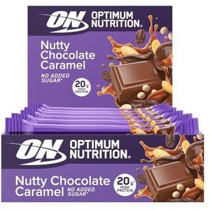 Optimum Nutrition Fruit & Nut Crisp Bar (10x70g) Nutty Chocolate Caramel
