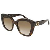 GUCCI GG0327S-002 zonnebril, LA HABANA, 52.0 voor dames