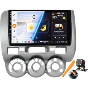 Y300s,Android 15.0 Autostereo Vervanging voor Jazz city 2002-2007 Radio GPS Sat Navi 9'' Cartablet Multimedia Video Player FM BT Ontvanger met 4G WiFi Android Auto Carplay